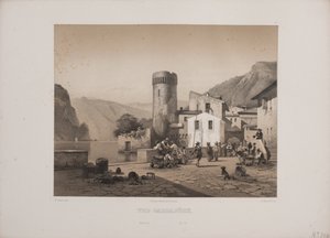 Nad jeziorem Garda autorstwa Johan Adolph Kittendorff