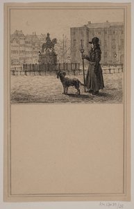 Strażnik. Nie. 24 w Chr. Winther i M. Rørbye, „25 obrazków dla małych dzieci” autorstwa Johan Adolph Kittendorff