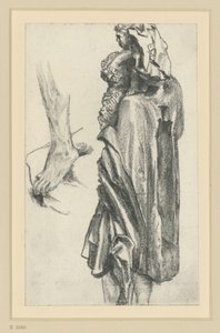 Święty Krzysztof z Freibergu, mistrz apostołów, w Dreźnie autorstwa Adolph Menzel
