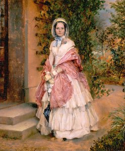 Clara Ilgner (później pani Schmidt von Knobelsdorff) autorstwa Adolph Menzel