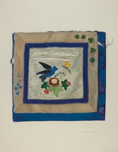Narzuta Detal Bluebird, ok. 1930 r. 1941.