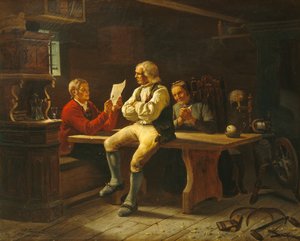 List z Ameryki autorstwa Adolph Tidemand