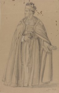 Ksiądz autorstwa Adolph Tidemand