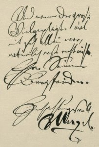 Adolph przeciwko Menzelowi, Brief an Kraemer, S. 4 autorstwa Adolph Menzel