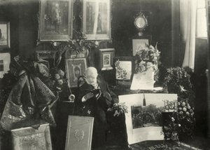 Menzel w swoje 80. urodziny / zdjęcie autorstwa Adolph Menzel