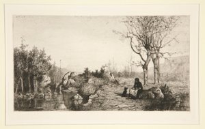 Brzegi potoku w Rossilon (Ain) autorstwa Adolphe Appian