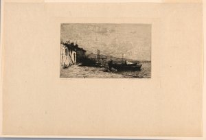 Chatka Rybaka (Wybrzeża Włoch) autorstwa Adolphe Appian