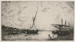 Kanał w Martigues, 1872.