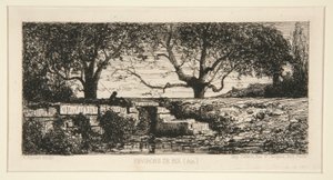 Okolice Rix (Ain) autorstwa Adolphe Appian