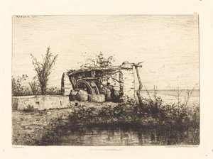 Moria w Bordiquier (Włochy) autorstwa Adolphe Appian