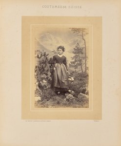 Kanton Gryzonia autorstwa Adolphe Braun