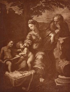 "Święta Rodzina" Rafaela autorstwa Adolphe Braun