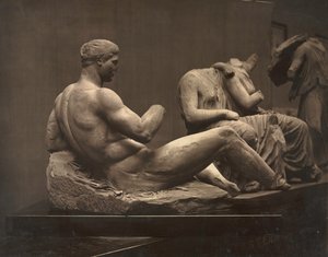 Rzeźby z Partenonu, Muzeum Brytyjskie, ok. 1930 r. 1870.