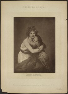 [„Artystka i jej córka”, autorstwa Vigee-Lebrun, Luwr] autorstwa Adolphe Braun