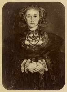 [„Żona Henryka VIII” autorstwa Hansa Holbeina, Muzeum Luwru] autorstwa Adolphe Braun