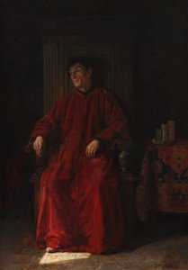 Sędzia w czerwonej szacie autorstwa Adolphe Charles Edouard Steinheil