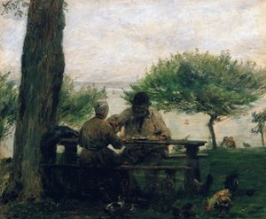 Posiłek w Honfleur, 1875