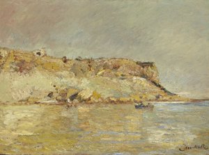 Góry przybrzeżne autorstwa Adolphe Joseph Thomas Monticelli