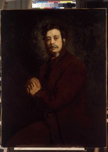 Portret pana Khana. Obraz Adolphe Monticelli (1824-1886) autorstwa Adolphe Joseph Thomas Monticelli
