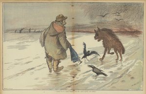 Ilustracja do Le Rire autorstwa Adolphe Leon Willette