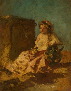 Siedząca kobieta medytująca 187879.
