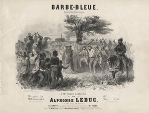 Alphonse Leduc - Bluebeard, historyczny quadrille