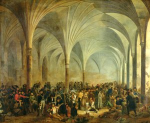 Szpital Wojskowy Francuzów i Rosjan w Marienburgu w czerwcu 1807 r. 1808 r.