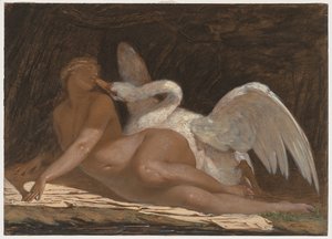 Leda i Łabędź.
