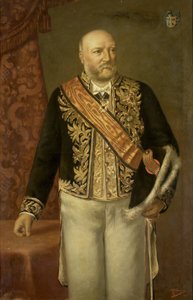 Cornelisa Pijnackera Hordijka (1847-1908). Generalny Gubernator (1888-93) autorstwa Adriaan Boudewijnse