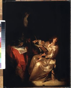 Autoportret. Obraz Adriaena van der Werffa (1659-1722). Olej na drewnie, 38,5 x 29 cm