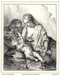 Święta Rodzina autorstwa Adriaan van der Werff