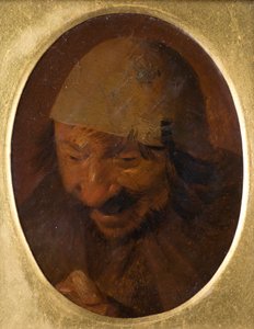 Portret chłopa autorstwa Adriaen (attr.to) Brouwer
