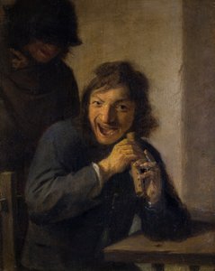 Flecista autorstwa Adriaen Brouwer