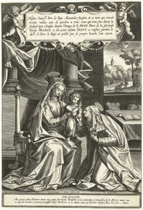 Anna w trójkach autorstwa Adriaen Collaert