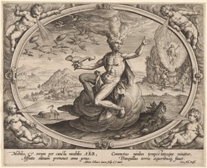 Aer (powietrze) autorstwa Adriaen Collaert