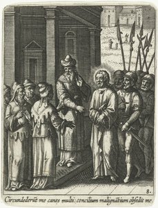 Chrystus przed Piłatem autorstwa Adriaen Collaert