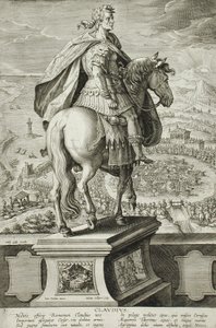 Klaudiusz autorstwa Adriaen Collaert