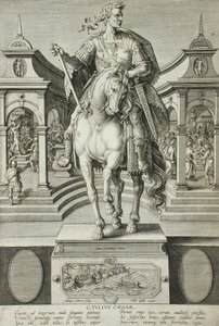 Juliusz Cezar autorstwa Adriaen Collaert