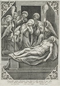 Lamentacja autorstwa Adriaen Collaert