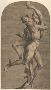 Psyche uprowadzające rtęć, ca. 1621. autorstwa Adriaen Collaert
