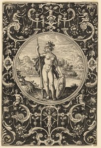 Minerwa autorstwa Adriaen Collaert