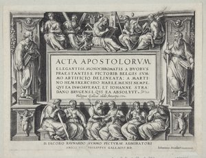 Strona tytułowa autorstwa Adriaen Collaert