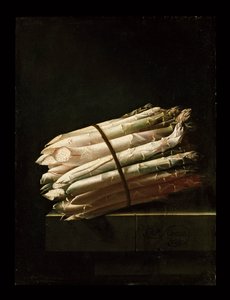 Martwa natura ze szparagami, 1699