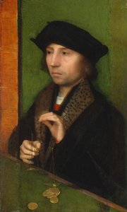 Mężczyzna o wadze złota, ca. 1515-20.