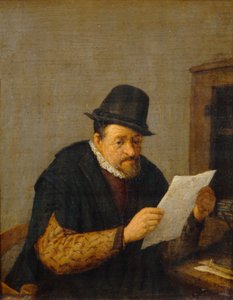 Czytanie ... autorstwa Adriaen Jansz. van Ostade