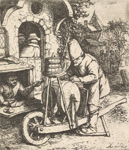 Szlifierz, 1610-85. autorstwa Adriaen Jansz. van Ostade