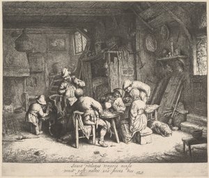 Smak, 1610-85. autorstwa Adriaen Jansz. van Ostade