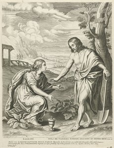 Chrystus ukazuje się Marii Magdalenie jako ogrodnik