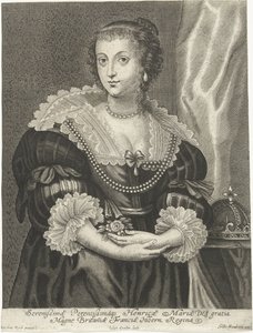 Portret Henrietty Marii, żony Karola I z Anglii