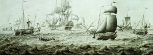 Wysyłka w Choppy Waters (szkic ołówkiem)
